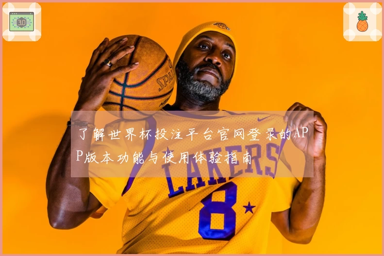 了解世界杯投注平台官网登录的APP版本功能与使用体验指南