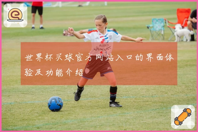 世界杯买球官方网站入口的界面体验及功能介绍